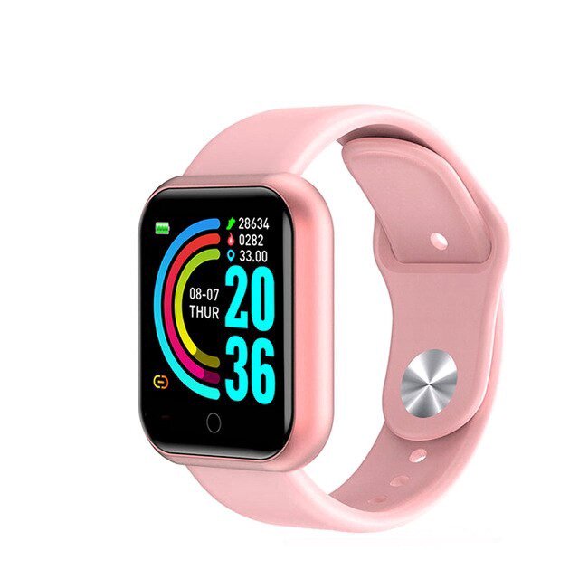 Y68/d20 fitpro Smart Watch Y68 Prueba De Agua Con Rastreador De Frecuencia Cardíaca Para Ios/Android PK Y68/M6/X8/D18/P8/T500/FD68/D13/116PLUS/M5/M7/Y30/Y50