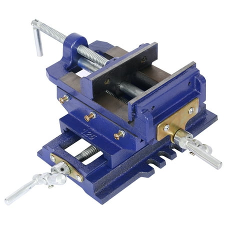 

Cross slide vise Drill Press Vise 5inch drill press metal milling 2 way X-Y benchtop wood working clamp machine