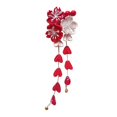 thumbnail image 2 of Pinzas para el cabello para mujeres, pinzas para peinar, pinzas para el cabello para niñas, tocado de disfraz de estilo japonés, accesorios de Hanfu para novias y bodas, horquilla con borlas, accesori, 2 of 5