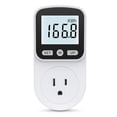 thumbnail image 1 of Enchufe medidor de energía doméstico, monitor de energía, uso de electricidad, 1 of 7