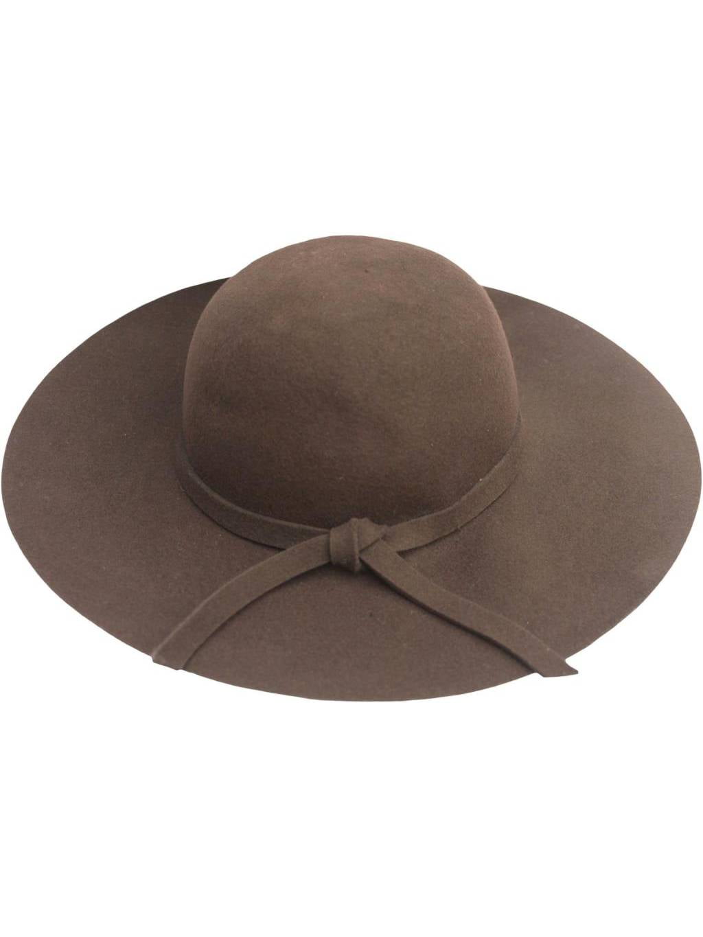 brown floppy sun hat