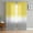 Yellow, variant on Gradient Blue Grey Abstract Art Semi Sheer Curtains 45 Inch Length 2 Panels Set, Sheer Kitchen Curtain Privacy Voile Window Curtain for Living Room Bedroom Rod Pocket Drapes