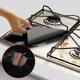 thumbnail image 4 of Protectores reutilizables para estufas de gas, protección para estufas y quemadores de gas, cubierta para placa de cocina a gas, protector de pantalla usado, 4 Uds. (negro), 4 of 5
