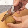 thumbnail image 2 of 4 cuchillos para frutas de acero inoxidable, cucharas para cavar frutas, peladores de kiwis, cucharas, herramientas para frutas, 2 of 3