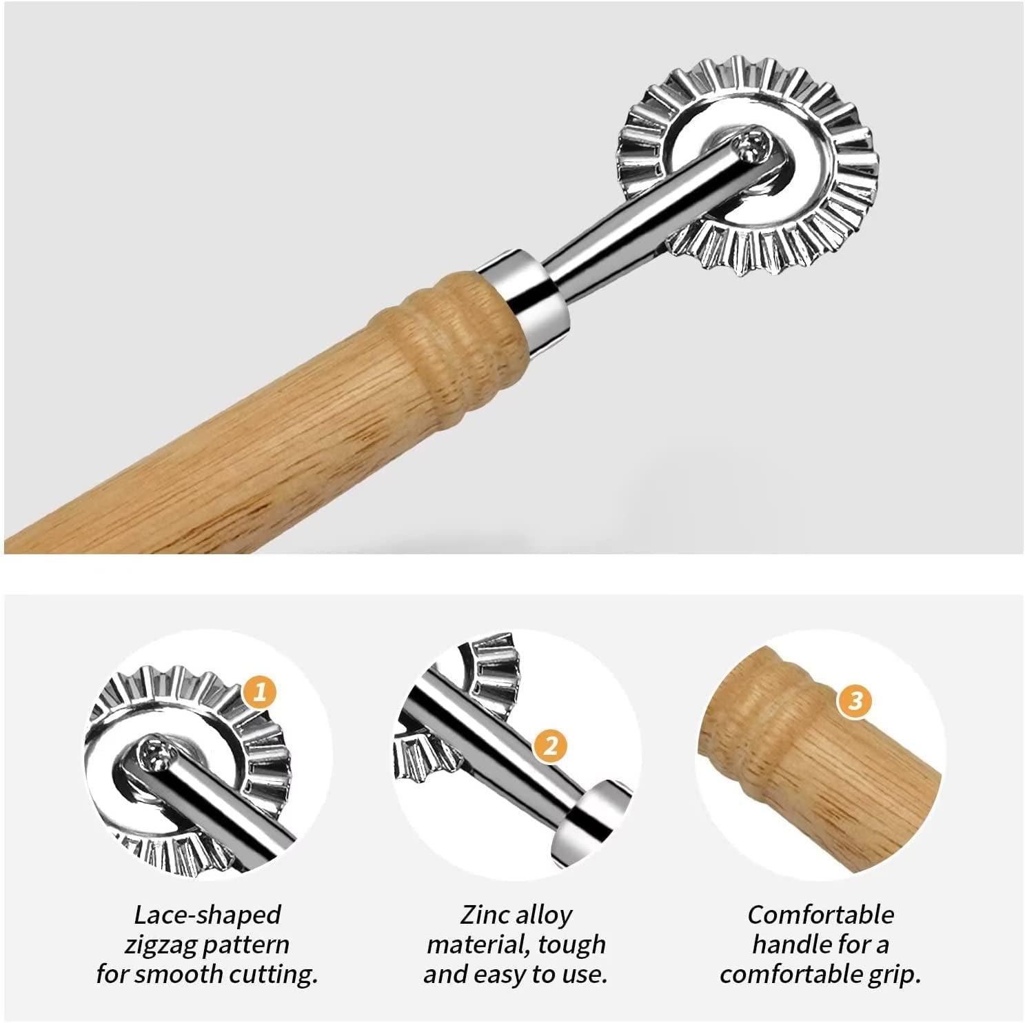 Pastry Wheel Cutter - The Peppermill
