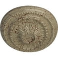 thumbnail image 3 of Ekena Millwork 18 1/2"W x 13 1/2"H x 1 7/8"P Saverne Ceiling Medallion, Hand-Painted Gobi Desert Crackle, 3 of 4