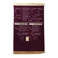 thumbnail image 1 of Prayer Mat, Multi-Functional Floor Mat with English Reading Arabic Recitation Guidance Rug for Daily Home Travel Use, 47x32in, 1 of 6