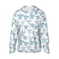thumbnail image 2 of Lsque Hand Drawn Turtle UPF 50+ Lightweight Sun Protection Men's Women's Long Sleeve Shirt, Hoodie Performance -Medium, 2 of 9
