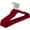 Burgundy, variant on GJWL Velvet Hangers Clothes Heavy Duty Non Slip Hangers Strong Metal Hook Durable Construction Holds Up to 10lbs for Winter Coats, Burgundy 150