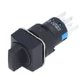 thumbnail image 4 of 25 Pcs Changeover Switch BEMLA1622XD/31F 3 Positions Selector Switch with Knob 24V for Electrical Equipment(Red ), 4 of 5