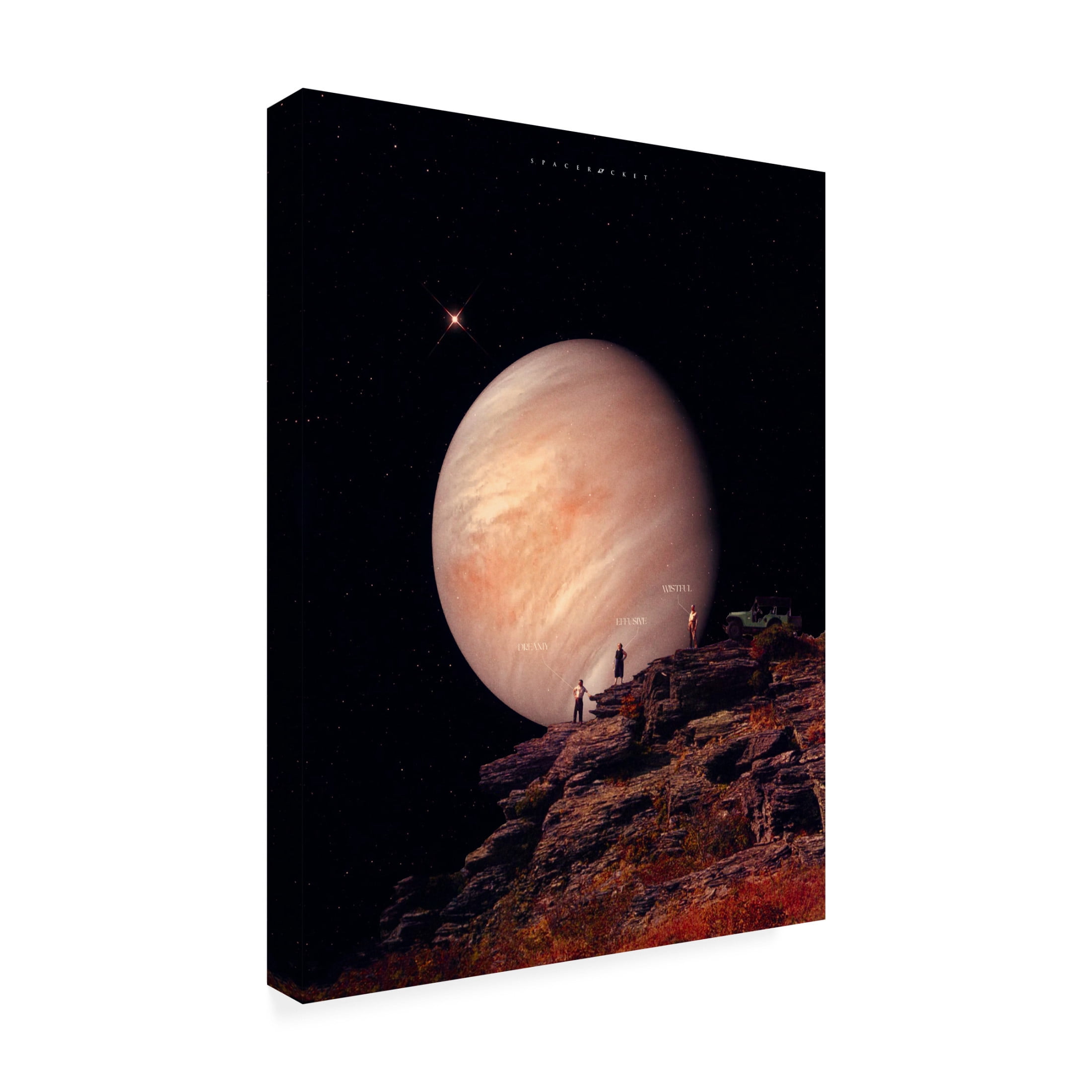 Trademark Fine Art spacerocket art 277 Canvas Wall Art