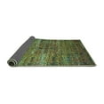 thumbnail image 2 of Ahgly Company Indoor Square Persian Turquoise Blue Traditional Area Rugs, 6' Square, 2 of 4