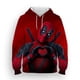 thumbnail image 2 of Sudadera con capucha Miniso para hombre con estampado 3D de Deadpool, estilo hip hop callejero, para deportes al aire libre, ropa informal diaria para hombre, 2 of 5