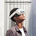 thumbnail image 2 of Bandeau de Confort pour Meta Quest 3, Sangle de Remplacement Légère pour VR Accessoire VR, Réduit la Pression sur le Visage, Est Rembourré pour un Confort Accru, et Doté d'Un design Pratique à Rabat, 2 of 9