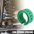thumbnail image 2 of Unique Bargains 2pcs Green Car Coil Spring Buffer Springs Rubber Buffer Universal a Type Fit for Ford for Chevy, 2 of 6