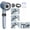 light blue, variant on Ion Drops Shower Head, Filtered Showerhead with Handheld, High Pressure Showerhead with Filters for Hard Water, Light Blue