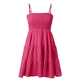 thumbnail image 4 of Mini vestido sin mangas con volantes en el bajo para mujer - Vestido corto sexy para el verano - Conjunto informal para fiesta - Tallas S-XXL, 4 of 5