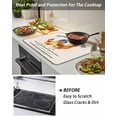 thumbnail image 4 of Stove Top Covers for Electric Stove 28.5x20.5 Inches, Farmhouse Rooster Heat Insulation Fireproof Glass Cooktop Protector, Watercolor Cute Animals Retro Art Countertop Stovetop Cover for Kitchen, 4 of 8