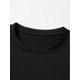 thumbnail image 4 of Plus Size Mens Graphic Tees - Ultra Soft Crew Neck, Comfort Fit, Slight Stretch Knitted Fabric, Breathable, Casual Summer T-Shirts for Adults with Alphabetic Print Design, 4 of 5