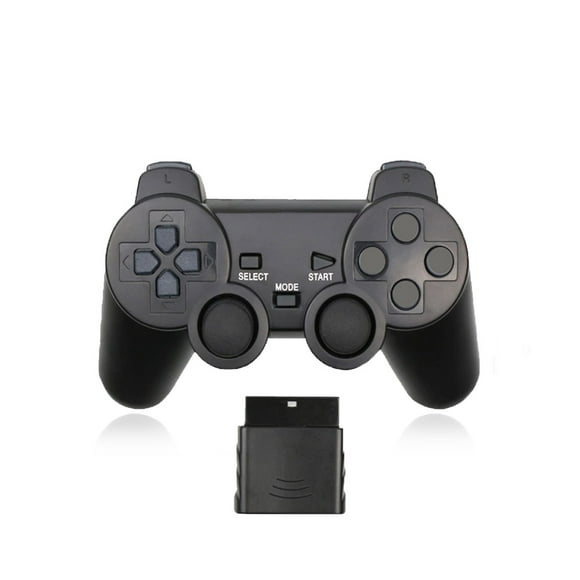 Control Inalambrico Store Line para PS2 Negro