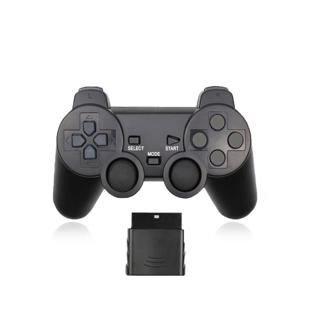 Control Inalambrico Store Line para PS2 Negro
