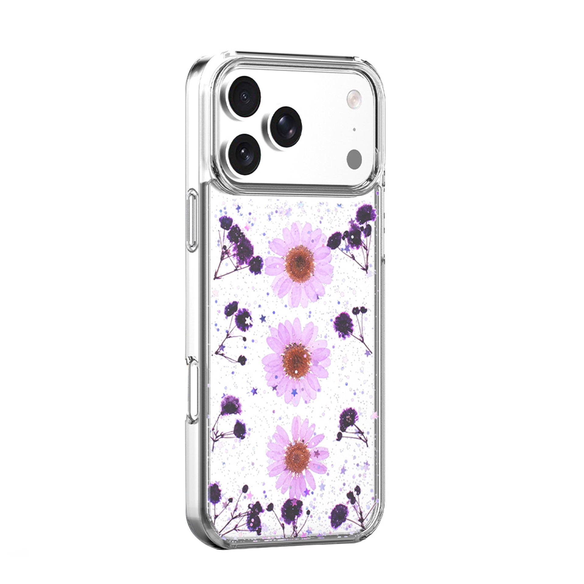 Timeless Blossom Design Case for iPhone 17 Pro Max - Pink Daisy