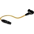 thumbnail image 1 of Balanced XLR Cable Right Angle Male to Straight Female - 100 Feet Yellow - Pro 3-Pin Microphone Connector for Powered Speakers, Audio Interface or Mixer for Live Performance & Recording, 1 of 4