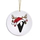 thumbnail image 2 of Adorno navideño personalizado con nombre y letra, ideal para decorar el árbol de Navidad de tu familia, mamá, papá, amigos y hermanas., 2 of 8