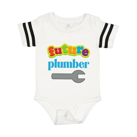 

Inktastic Future Plumber Outfit Gift Baby Boy Bodysuit
