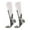 White, variant on Womens Compression Socks Men Calf Knee High Stockings For Walking Running Nylon Unisex Hiking Mens Elastic Socks