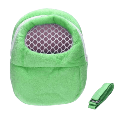 Spring hue Portable Small Pet Carrier Hamster Travel Warm Bag Bed