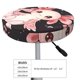 thumbnail image 4 of Disketp Cute Axolotl Sakura Blossoms Funda Redonda para Taburete, Funda de Cojín para Silla de Bar Suave y Elástica-12 inch, 4 of 7