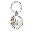 thumbnail image 1 of Porte-clés en Métal de Porte-Clés Rotatif de la République Tchèque, 1 of 2
