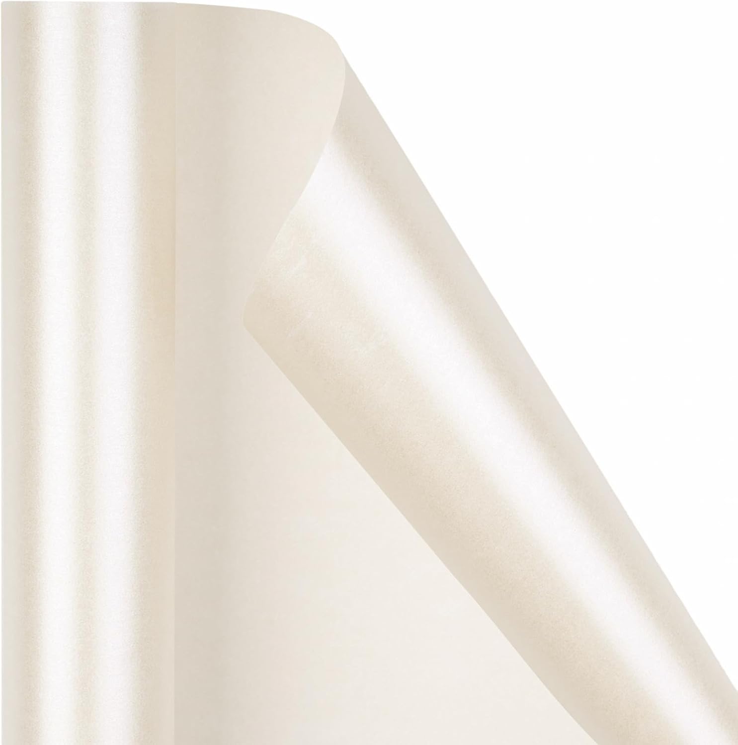 RICHTOP Off White Matte Wrapping Paper, 17" x 23' photo 2