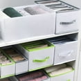 thumbnail image 2 of CSCHome Breathable Drawer Organizer Foldable Closet Organizer Easy to Storage for Clothing, Baby Clothes, Bra, Panty 14.2x9.8x7.9inch (Gray), 2 of 5