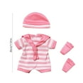 thumbnail image 4 of Danhjin Baby Doll Accessories, Reborn Doll Girl Clothes for 12 Inch Simulation Doll Clothes, Toy Gifts for Puzzle Playhouse and Toddler Pretend Play, 4 of 6