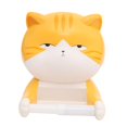thumbnail image 1 of Cat Shape Toilet Paper Holder Dispenser Tissue Storage Stand Rack Decoration, 1 of 5