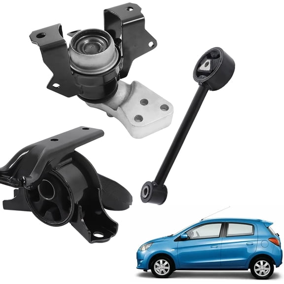 LABLT 3PCs Engine Mounts Replacement for Mirage G4 2014-2022 Replacement for 1092A096