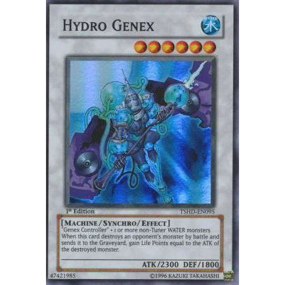 YuGiOh The Shining Darkness Super Rare Hydro Genex TSHD-EN095