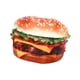 thumbnail image 2 of Disfraz de comida Strade Fareast Limited Hamburguesa, 2 of 8