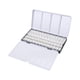 thumbnail image 3 of Estuche de metal para paletas de acuarela, latas de pintura vacías, cajas de paletas, latas de acuarela para bricolaje, acuarelas, óleos, pinturas y 52 medias sartenes, 3 of 8