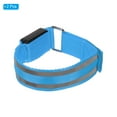 thumbnail image 3 of Unique Bargains LED Wristband, 2 Pack Light Up Bracelets LED Armbands, Blue, 3 of 7
