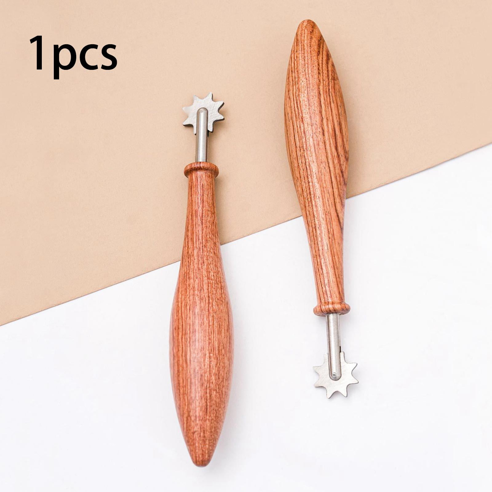 Pottery Roller Tool Detailing Roller Clay Texture Tool Ergonomic Wooden Handle for Craft Enthusiasts