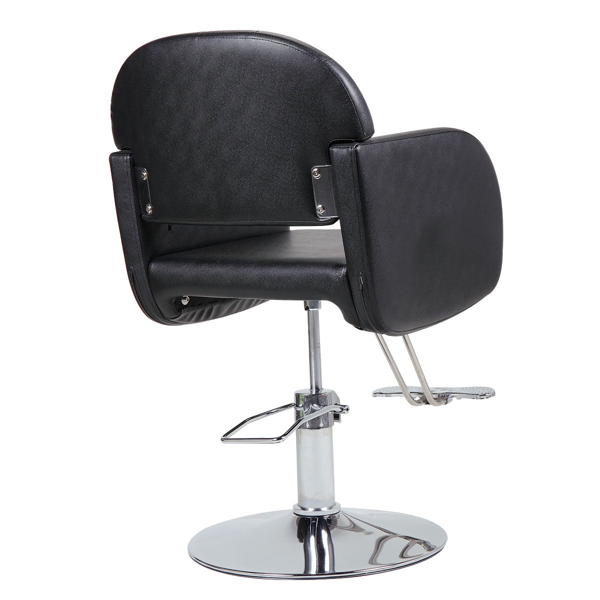 Lowestbest Heavy Duty Hydraulic Pump Barber Chair, Height Adjustable Barbering Chair with Diamond, Black Lowestbest Heavy Duty Hydraulic Pump Barber Chair, Height Adjustable Barbering Chair with Diamond, Black