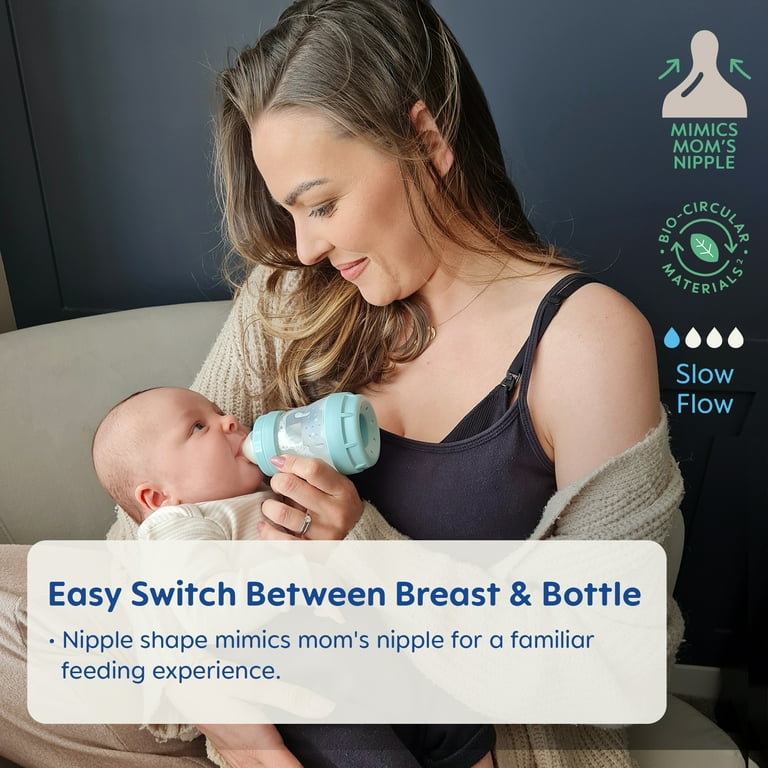 MAM Easy Start Anti-Colic Bottle 5 oz, 1 Pack- Linen - Walmart.com
