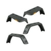 Rugged Ridge by RealTruck Hurricane Fender Flare Kit for Wrangler JK | Smooth Black | 11640.25 | Compatible with 2007-2018 Jeep Wrangler JK