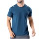 thumbnail image 1 of pstuiky camisetas de manga corta para hombre, Camisa deportiva de color liso para hombre con solapa, manga corta, top/camisa con solapa camisas casuales para hombre xxxl, 1 of 8