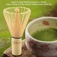 thumbnail image 2 of Batidor de té Verde, Batidor de té, Herramienta de Brocha para Polvo de Matcha, Mezclador Agitador de Matcha Japonés para la Ceremonia del té, Bebida de té, 2 of 4