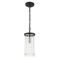 thumbnail image 5 of 51062-04 Livex Lighting Elizabeth - 1 Light Mini Pendant in Glam Style - 6 Inches wide by 14.75 Inches high-Black Finish    -Traditional Installation, 5 of 8