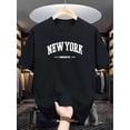 thumbnail image 2 of Men'S T-Shirt - Comfortable And Stretchy, Perfect for Summer Outdoor Activities. Street Style Stretchy Crew Neck T-Shirt for Summer, a Great Gift Option., 2 of 4